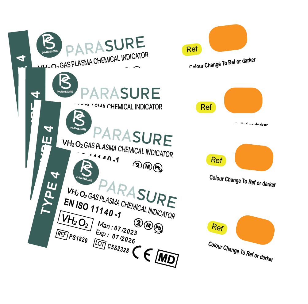 PARASURE® Type 4 Chemical Indicator for VHP / H2O2 / Plasma